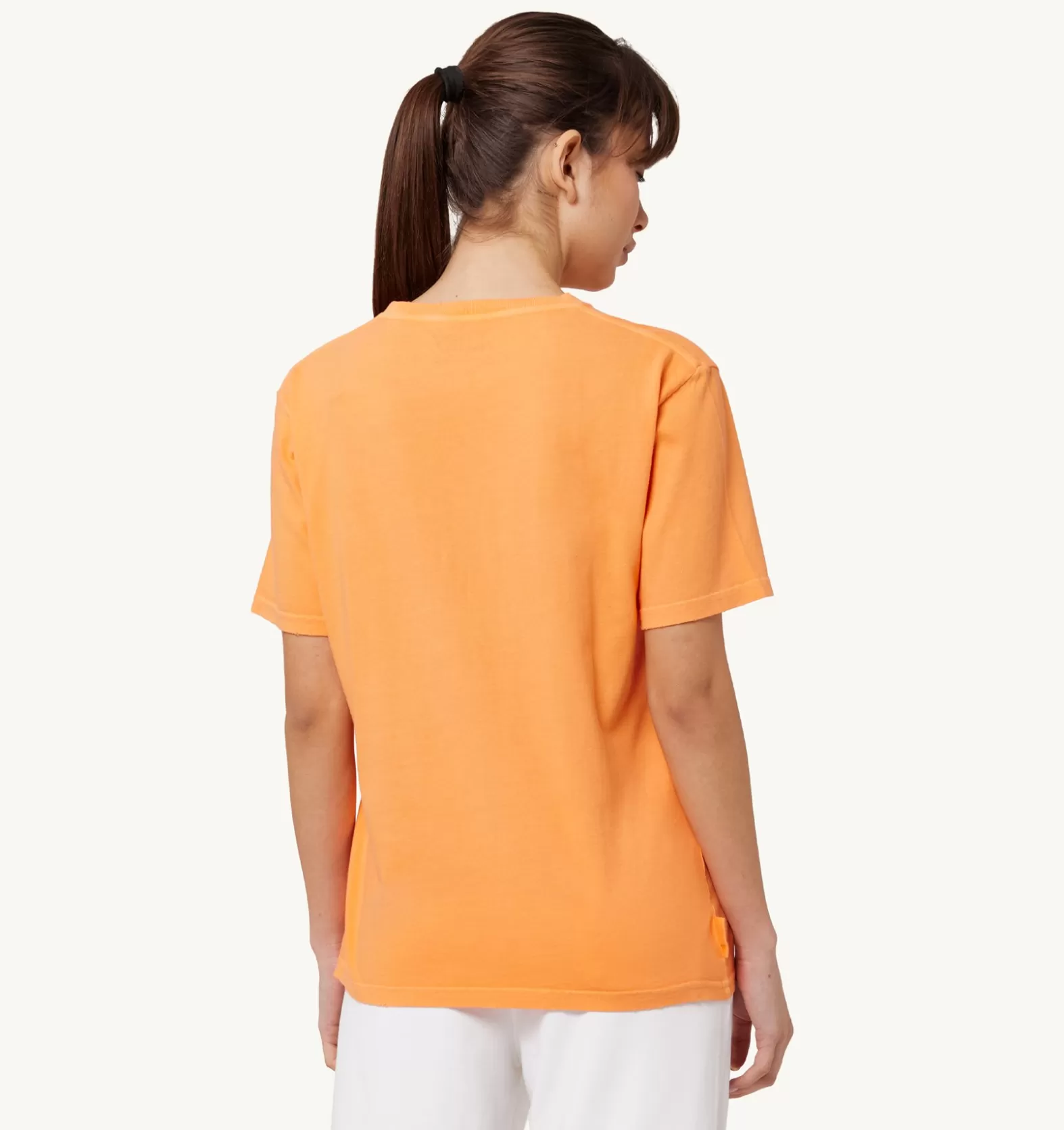 Top^AUTRY Supervintage Crew Neck T-Shirt Color Orange