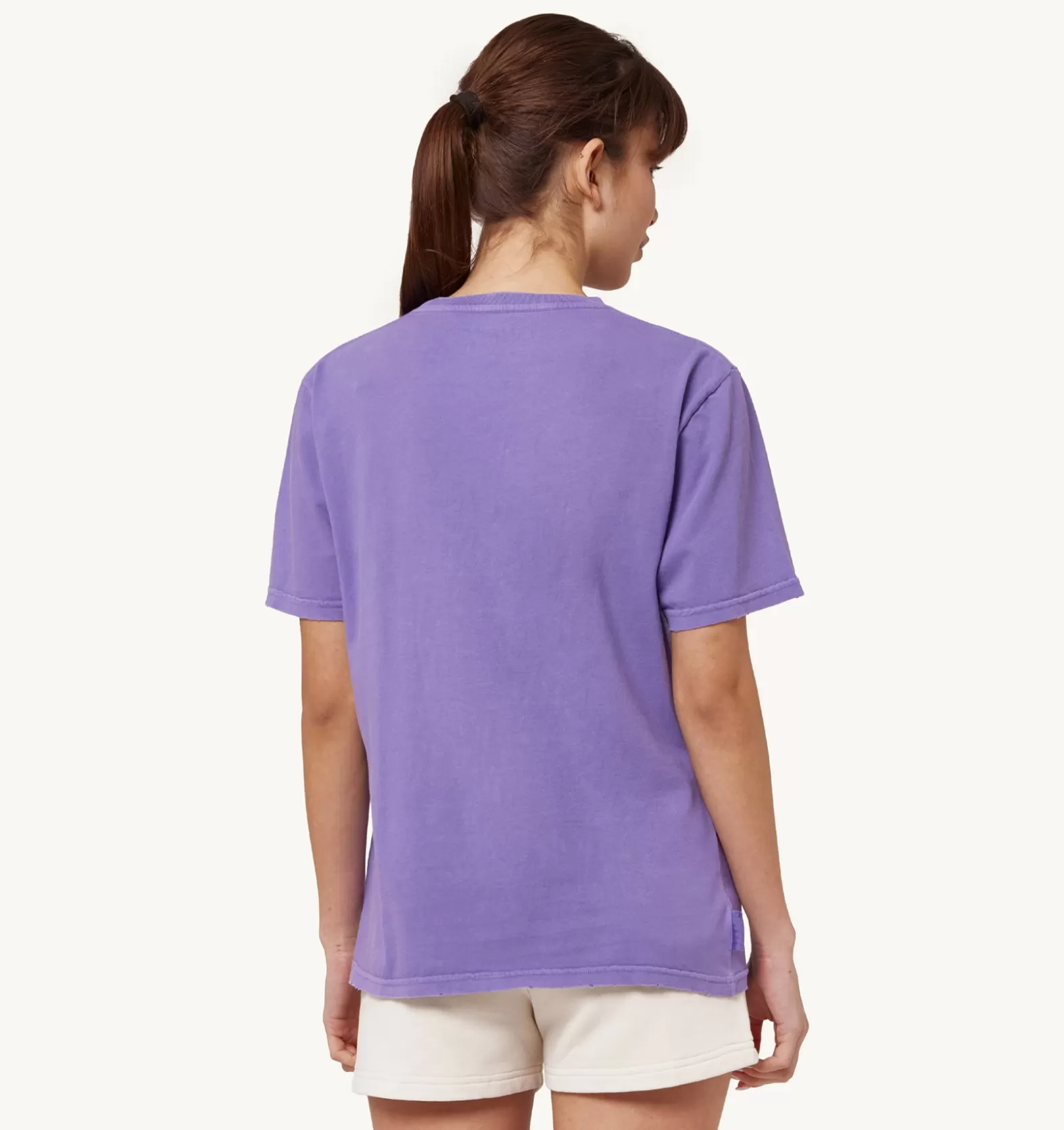 Top^AUTRY Supervintage Crew Neck T-Shirt Color Purple