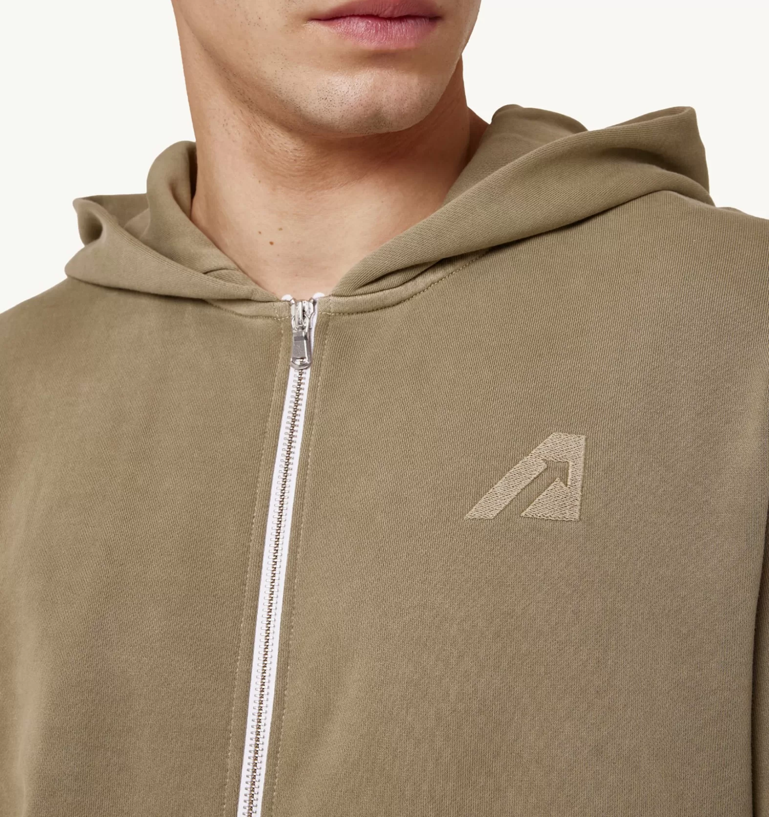 Top^AUTRY Supervintage Hooded Sweatshirt Color Green