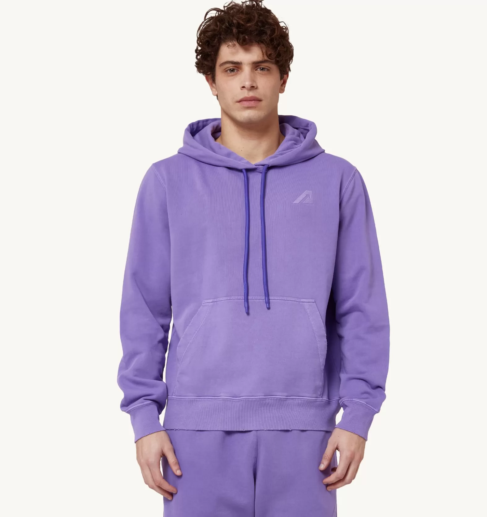 Top^AUTRY Supervintage Hooded Sweatshirt Color Purple