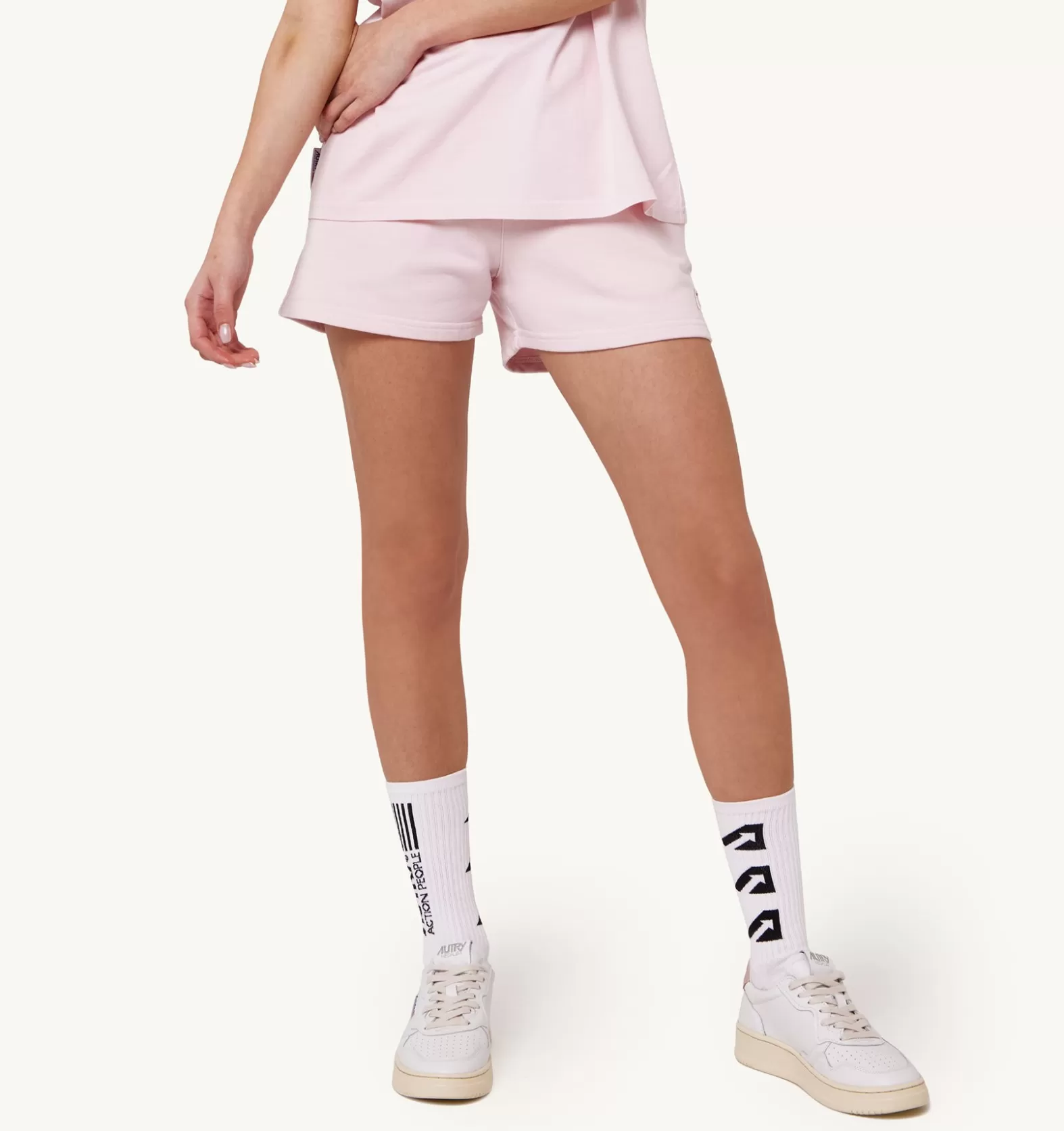 Bottom^AUTRY Tennis Academy Shorts Color White