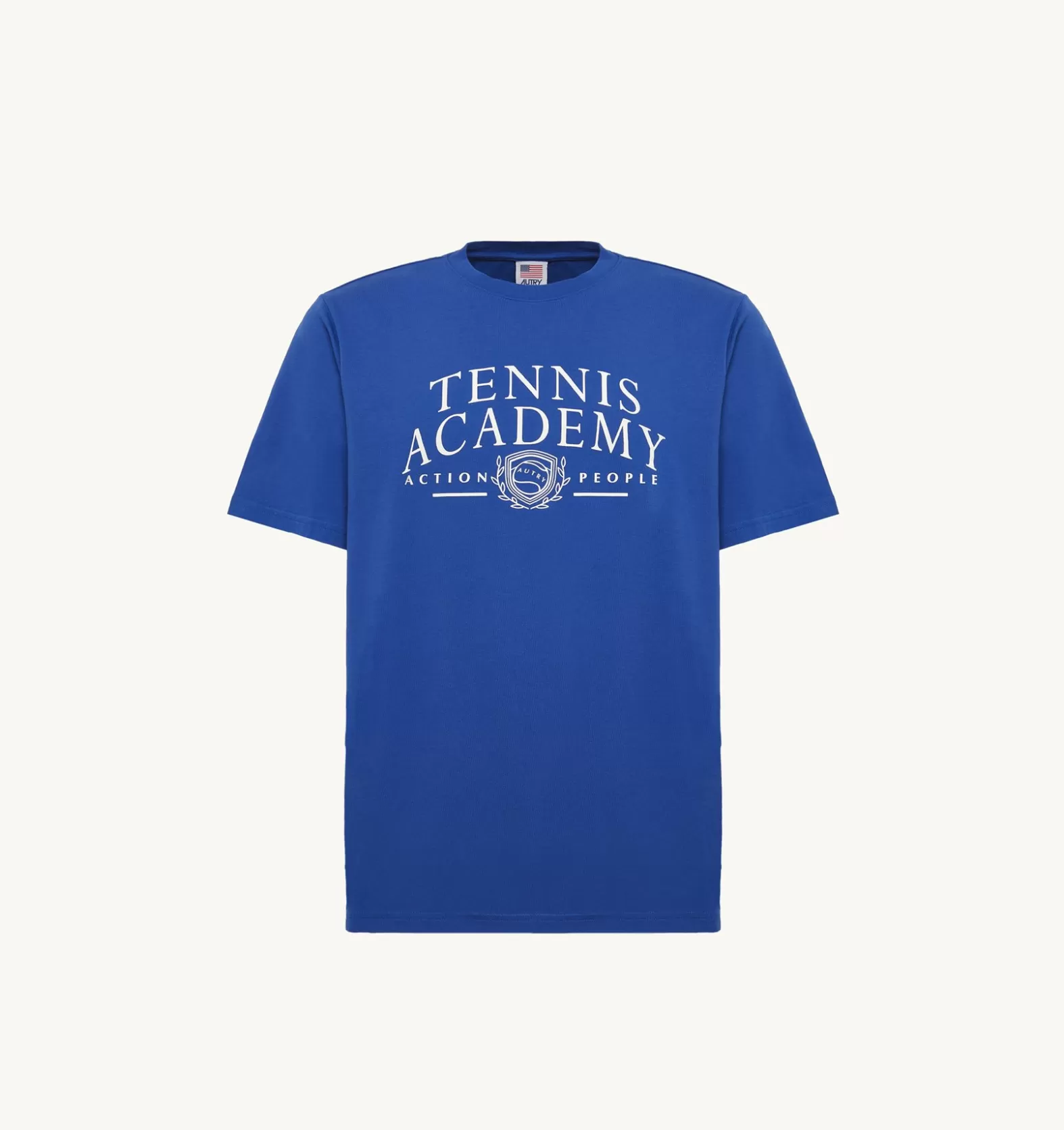 Top^AUTRY Tennis Crew Neck T-Shirt Color Blue