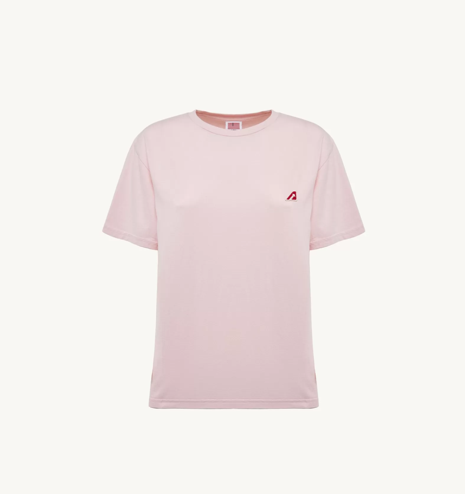 Top^AUTRY Tennis Crew Neck T-Shirt Color Pink