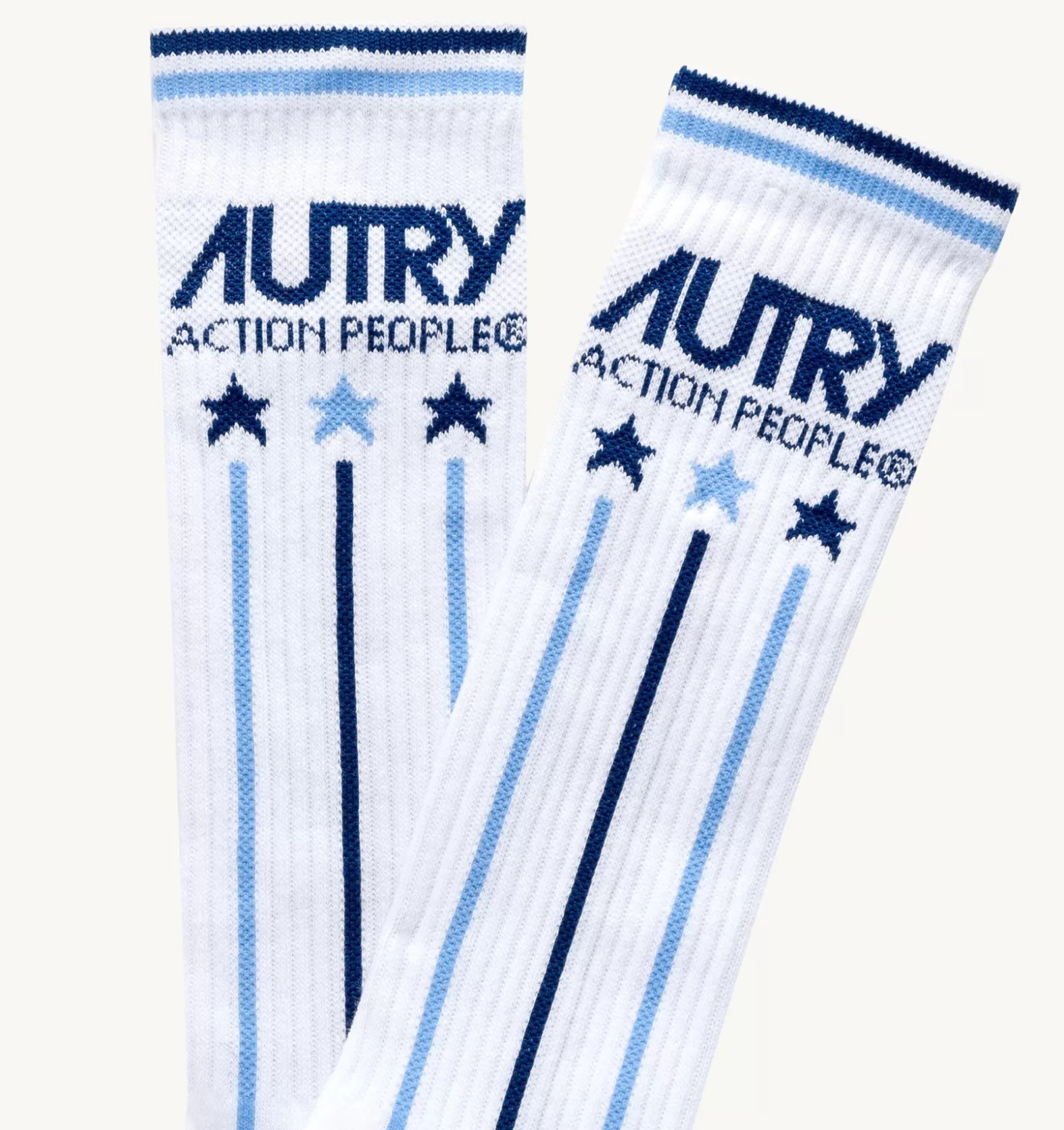 Accessories^AUTRY Tennis Logo Socks Color White