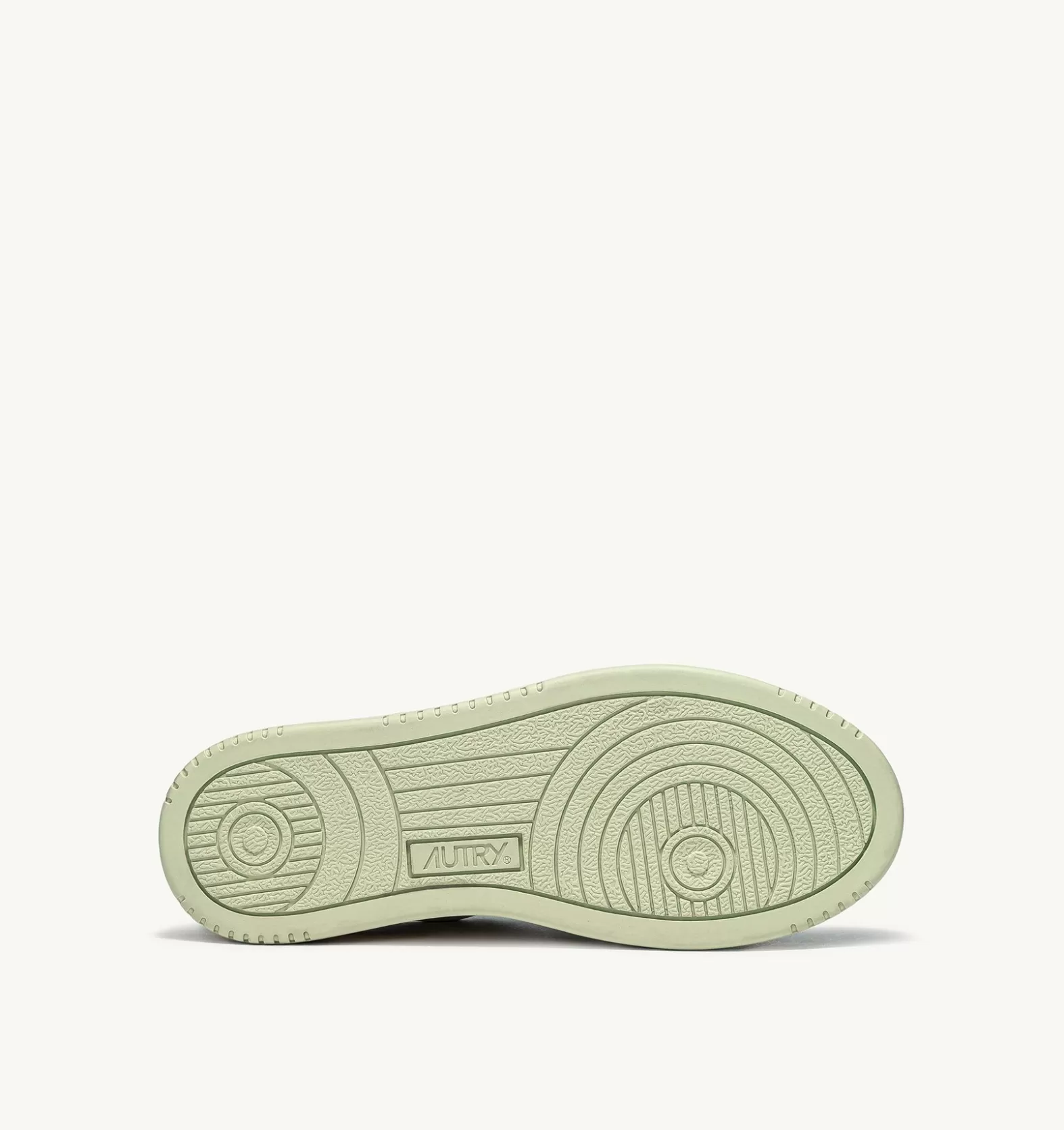 Medalist^AUTRY Two-Tone Medalist Low Sneakers In Leather Color Nile Green