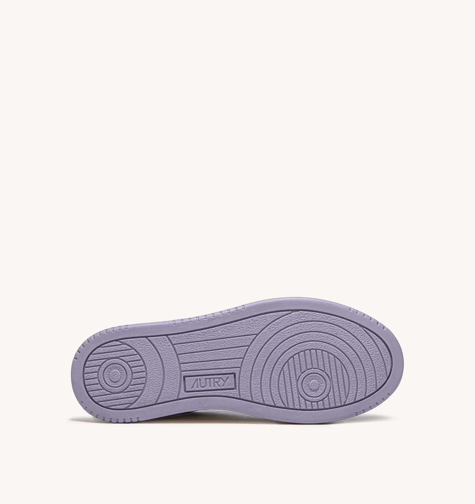 Medalist^AUTRY Two-Tone Medalist Low Sneakers In Leather Color White And Lavender